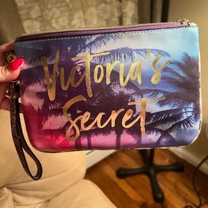 Victoria’s Secret tropical print wristlet